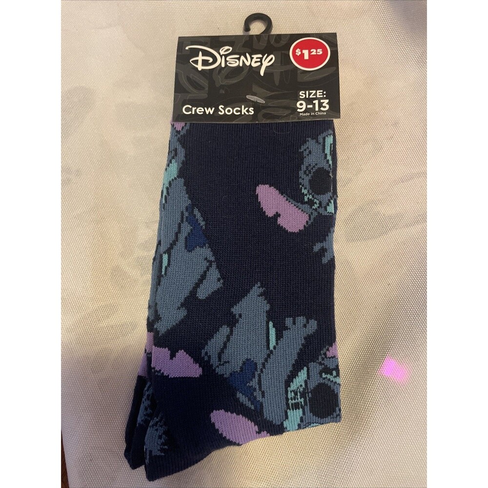Disney Stitch FUN CREW SOCKS 🧦